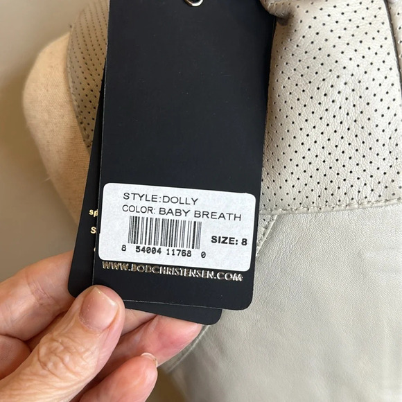 BOD & CHRISTENSEN DOLLY GENUINE LEATHER DRESS ZIPPER POCKETS NEW WITH TAGS - Picture 9 of 10